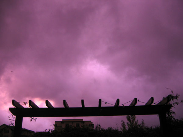 pic:  purple sky