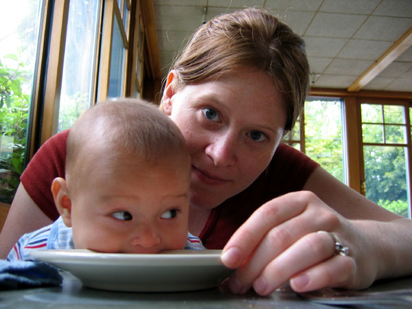 Amanda and LK at Cafe Flora