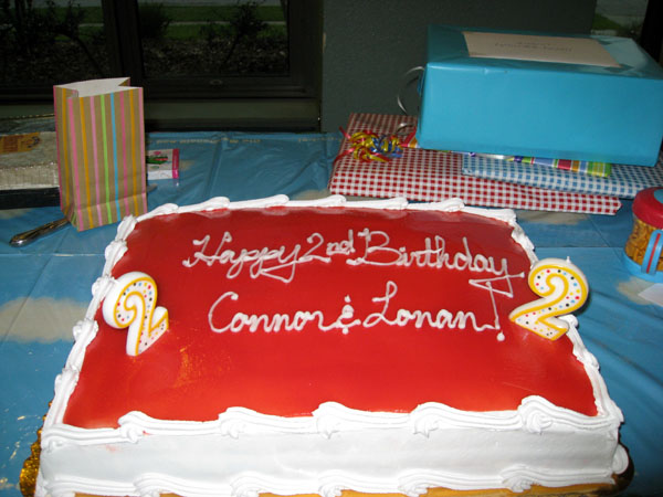 LK/Connor Birthday Cake